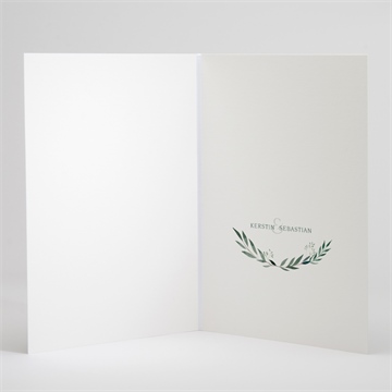 Kirchenheft Hochzeit olivenzweig - vue 3