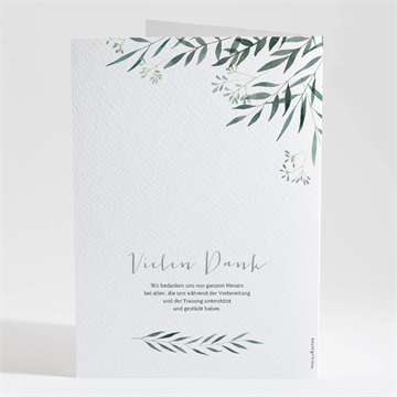 Kirchenheft Hochzeit olivenzweig - Vue 4