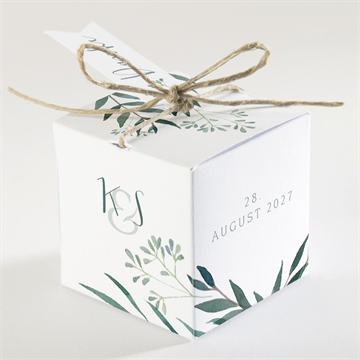 Geschenkbox Hochzeit olivenzweig - vue 2