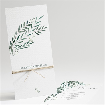 Menükarte Hochzeit ref. N22161