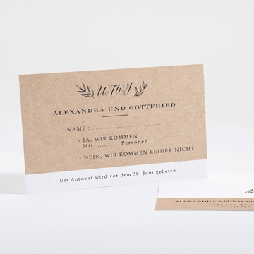 Antwortkarte Hochzeit ref. N16110