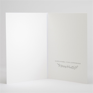 Kirchenheft Hochzeit schick mit schleife - vue 3