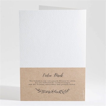 Kirchenheft Hochzeit schick mit schleife - Vue 4