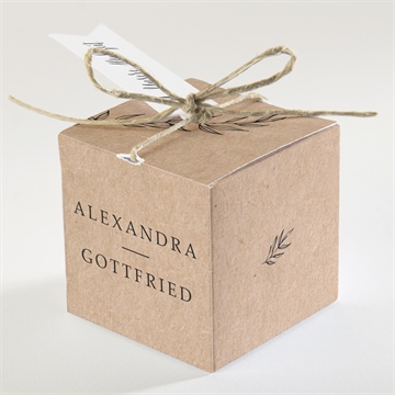 Geschenkbox Hochzeit schick mit schleife - vue 2