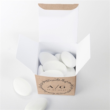 Geschenkbox Hochzeit schick mit schleife - vue 4