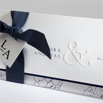 Hochzeitseinladung pfingstrose - vue 2