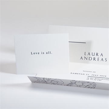 Hochzeitseinladung pfingstrose - Vue 3