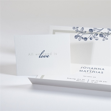 Hochzeitseinladung blühender zweig - vue 3