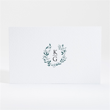 Save the Date Karte blätterkranz mit farbenspiel - Vue 2