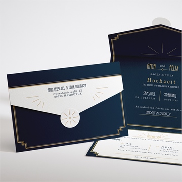 Hochzeitseinladung Ref. N97102