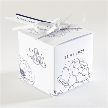 Geschenkbox Hochzeit pfingstrose - vue 2