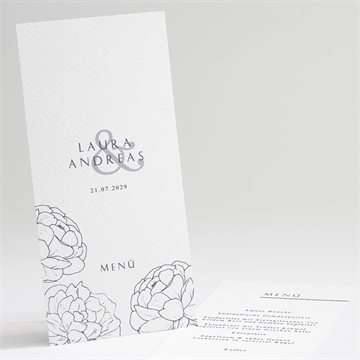 Menükarte Hochzeit ref. N22170