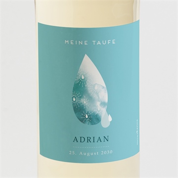 Flaschenetikett Taufe ref. N3001516