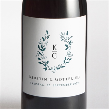 Flaschenetikett Hochzeit ref. N3001518