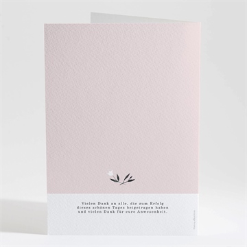 Kirchenheft Taufe ring der natur rosa - Vue 4