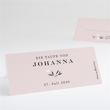 Tischkarte Taufe ref. N440701