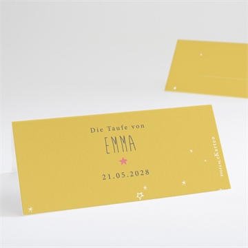 Tischkarte Taufe ref. N440703