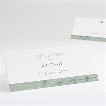 Tischkarte Taufe ref. N440706