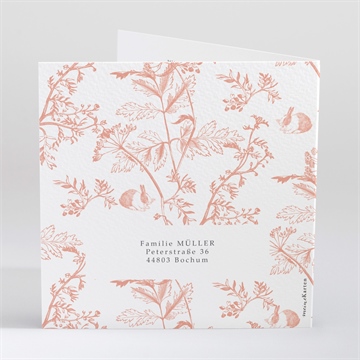 Einladung Taufe vintage natur - vue 4