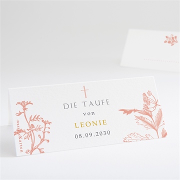 Tischkarte Taufe ref. N440707