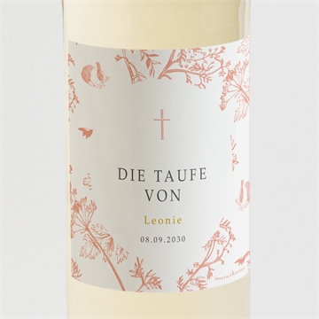 Flaschenetikett Taufe ref. N3001525