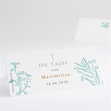 Tischkarte Taufe ref. N440708