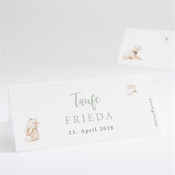 Tischkarte Taufe ref. N440709