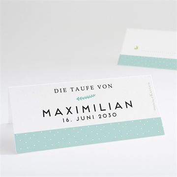 Tischkarte Taufe ref. N440711