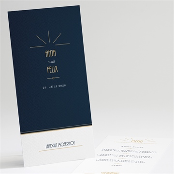 Menükarte Hochzeit ref. N22188