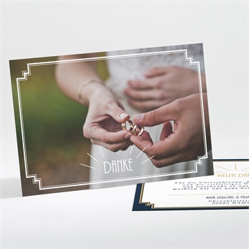 Dankeskarte Hochzeit ref. N111246
