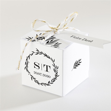 Geschenkbox Hochzeit retro chic