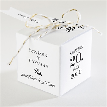 Geschenkbox Hochzeit retro chic - Sicht 2