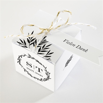 Geschenkbox Hochzeit retro chic - Sicht 3