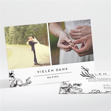 Dankeskarte Hochzeit ref. N111248