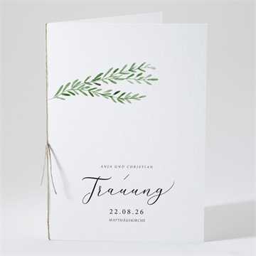 Kirchenheft Hochzeit ref. N491107