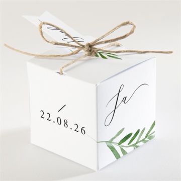 Geschenkbox Hochzeit feiner lorbeer - vue 2