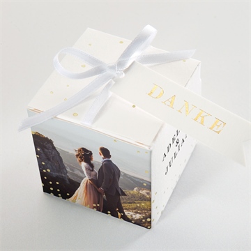 Geschenkbox Hochzeit schlichtheit - Vue 4