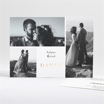 Dankeskarte Hochzeit Ref. N18106