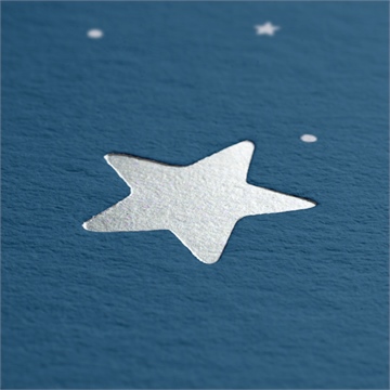 Einladung Taufe sternenporträt - Sicht 2