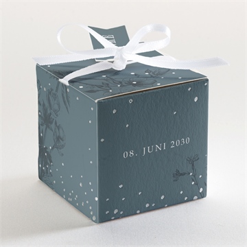 Geschenkbox Hochzeit silberschimmer - Vue 3