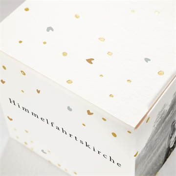 Geschenkbox Hochzeit hochzeitspaar - gold - Vue 2