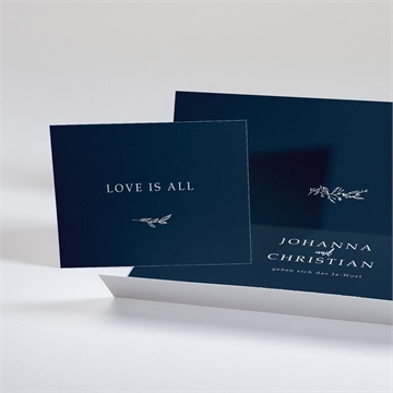 Hochzeitseinladung mineralblau - Sicht 4