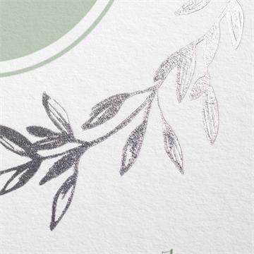 Hochzeitseinladung medaillon - vue 2