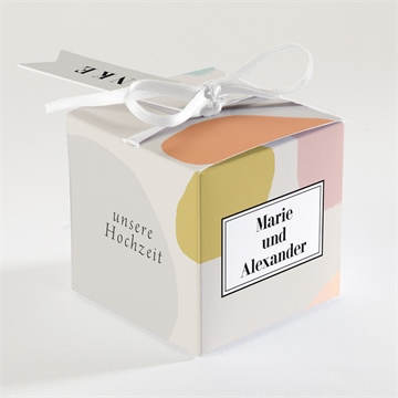 Geschenkbox Hochzeit pastell - vue 2