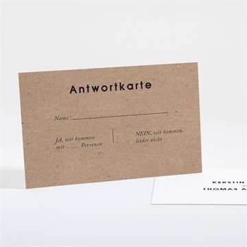 Antwortkarte Hochzeit ref. N16141