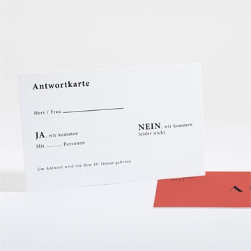 Antwortkarte Hochzeit ref. N16145