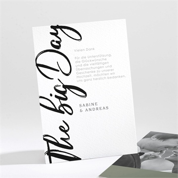 Dankeskarte Hochzeit Ref. N211210