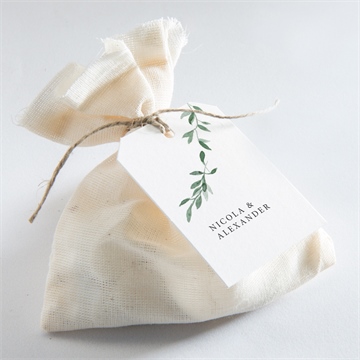 Geschenkanhänger Hochzeit unter dem olivenbaum - Vue 2