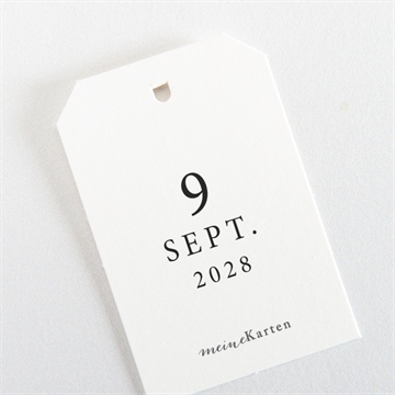 Geschenkanhänger Hochzeit unter dem olivenbaum - Vue 3