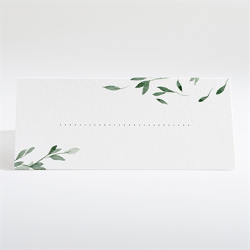 Tischkarte Hochzeit unter dem olivenbaum - Dos du marque-place